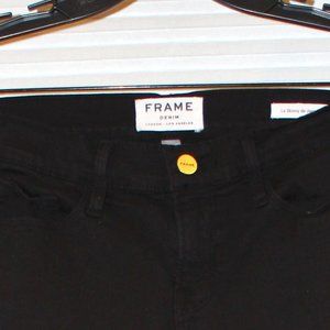 Frame Size 26 Black Jeans
